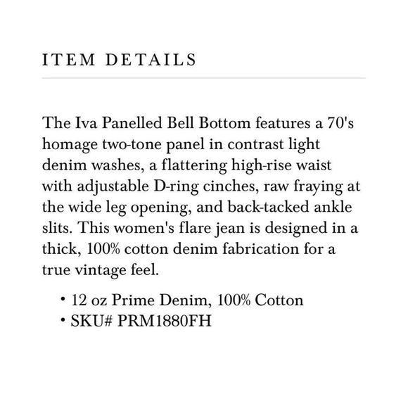 AG Adriano Goldschmied The Iva Panelled Jeans - Picture 9 of 9